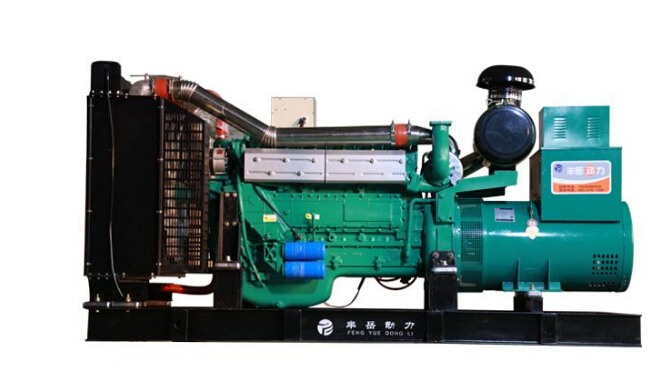 杭州滨江上柴500kw大型柴油发电机组